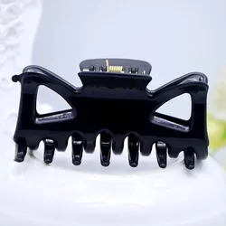 7cm *3.5cm classic Color black plastic Hairpins  Women girl Hair Crab Hair Claws Make UP Washing Hair Accessories Headwear