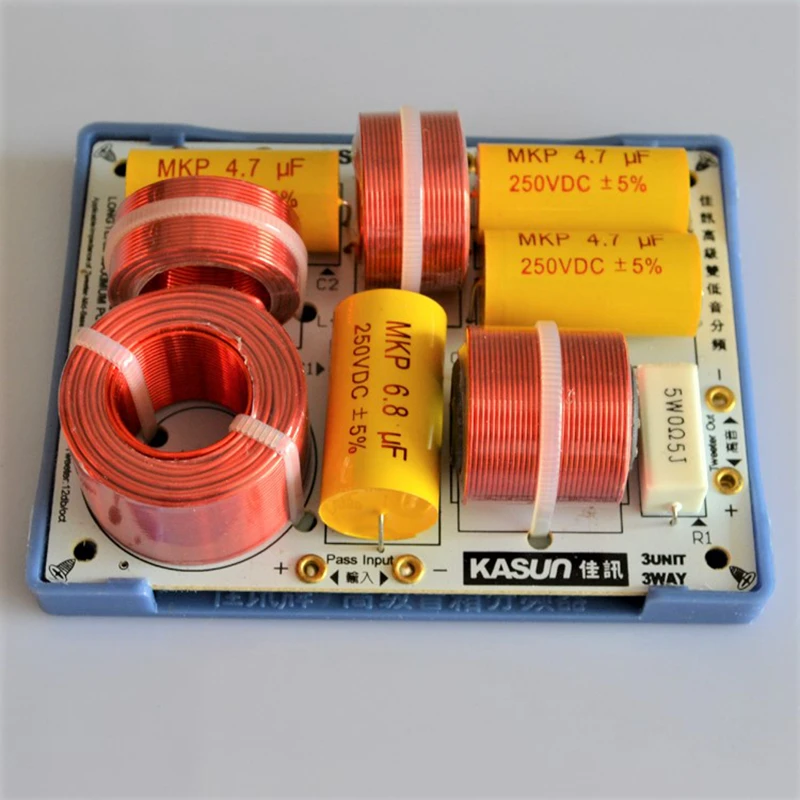 HIFIDIY LIVE AS-63C 2.5/3 Way 3 speaker Unit (Tweeter +mid-bass +bass) HiFi Speakers audio  Frequency Divider Crossover Filters