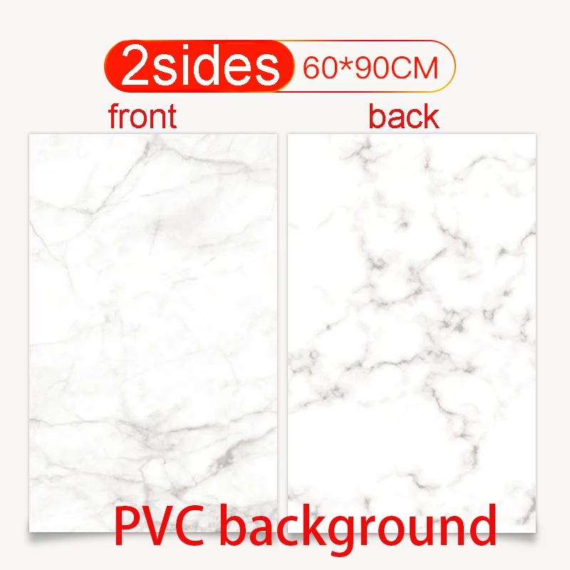 87x57cm Hot PVC Double Coat Photography Backgrounds Waterproof Premium Marble Wood Backdrops For Photo Food Jewelry Mini Items