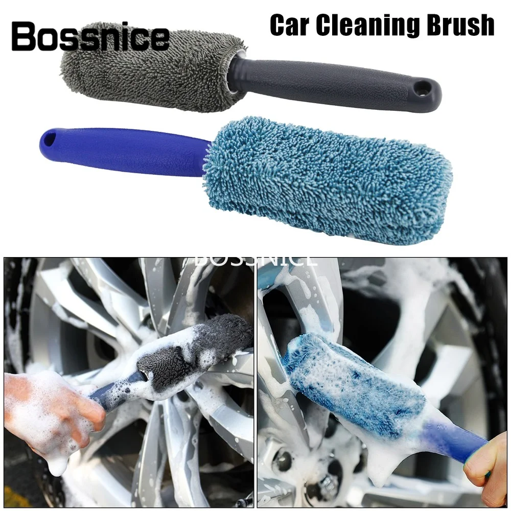 Car Cleaning Detailing Brush Set Power Scrubber Drill Brushes Set For Car Wheels Dashboard Dirt Dust Cleaning Car Rim Brushes