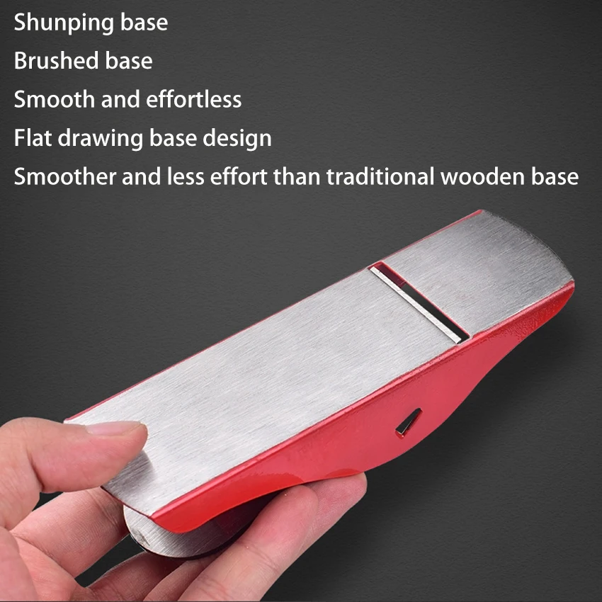 Mini Hand Plane Woodworking Iron Planer Plane Steel Bottom Edge Woodworking Electric Wood Planer Mini Iron Hand Planer