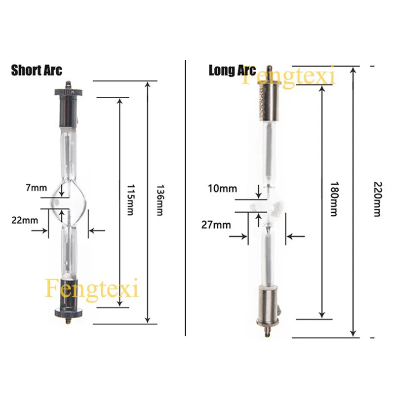 Original Quality Short Arc HTI 1200W/D7/60/75  hti 1200 Stage Club Disco Computer Moving Head Spot Light Bulb Metal Halide Lamp