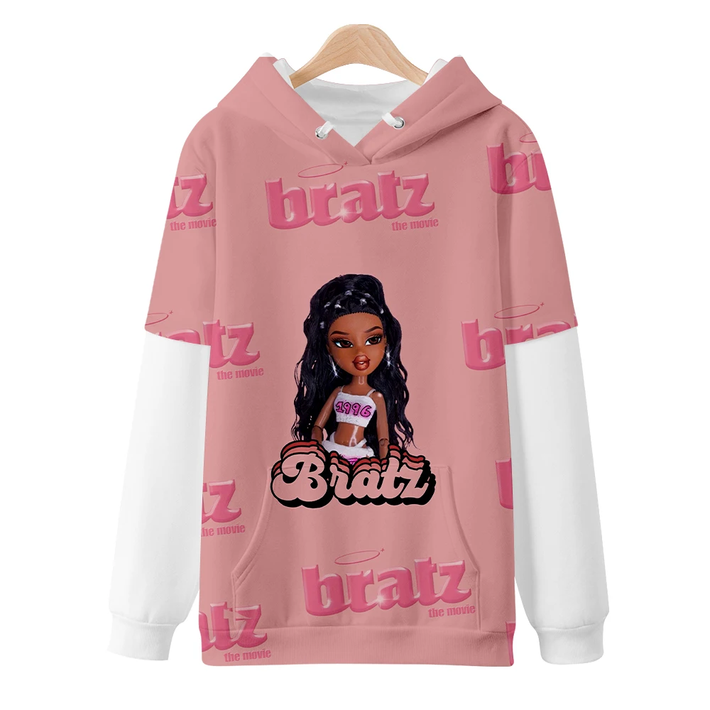 

Модные искусственные толстовки brразы с капюшоном и 3D-принтом аниме, повседневная одежда, пуловер, свитшоты