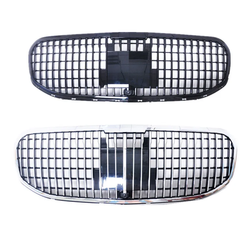 

Car styling Middle grille for Mercedes-Benz GLS 2020 GLS450 GLS580 X167 ABS plastic grill vertical bar for Maybach GT style