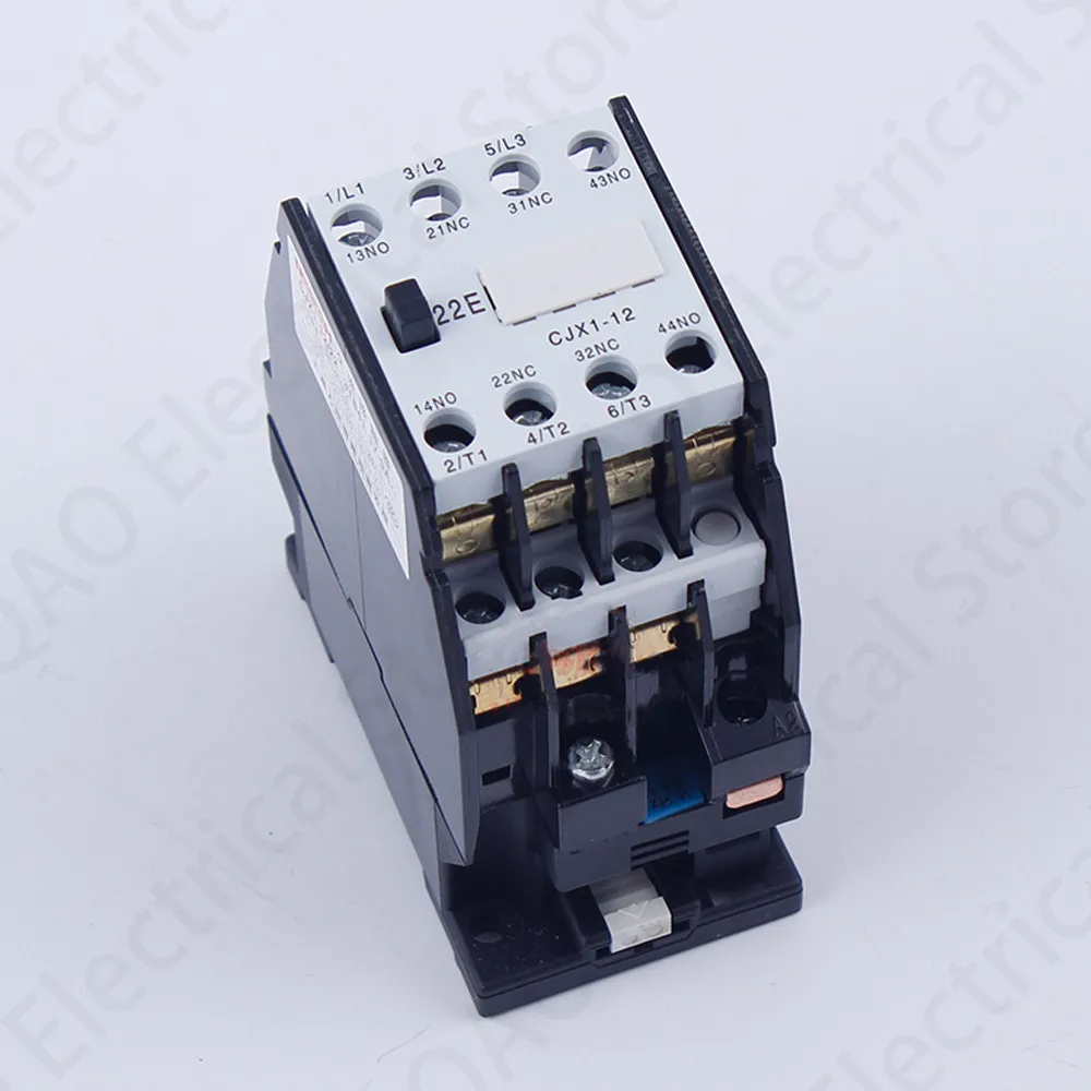 AC Contactor CJX1-12/22 12A 2NO+2NC AC220V 380V 110V 36V 24V