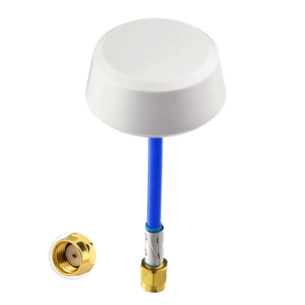 Superbat 3dbi 2.4GHz/5.8Ghz Dual Band WiFi Omni Booster Antenna Dimensional RP-SMA Male for 802.11a.b.g.n Equipment Aerial FPV