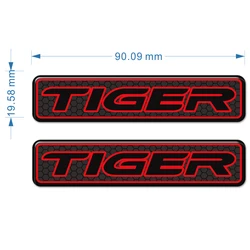 Stickers Tank Pad For Triumph TIGER 800 900 1200 1050 Helmet Trunk Luggage Aluminum Case Adventure Protector Fairing Windshield