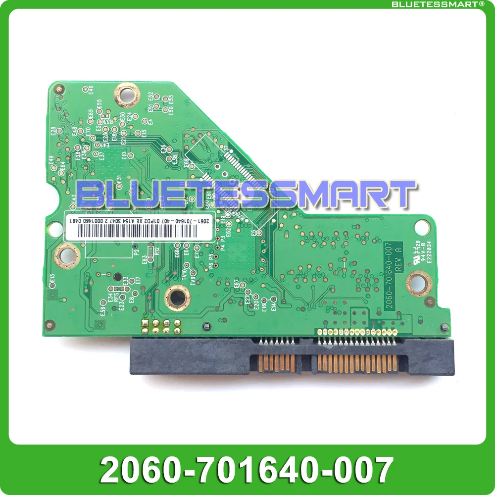 HDD PCB 회로 기판, WD 3.5 SATA 하드 드라이브 수리 데이터 복구용, REV A, 2060-701640-007