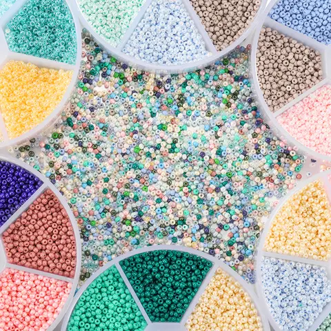 Glass Seed Beads 1800-4800 pcs St.kunkka