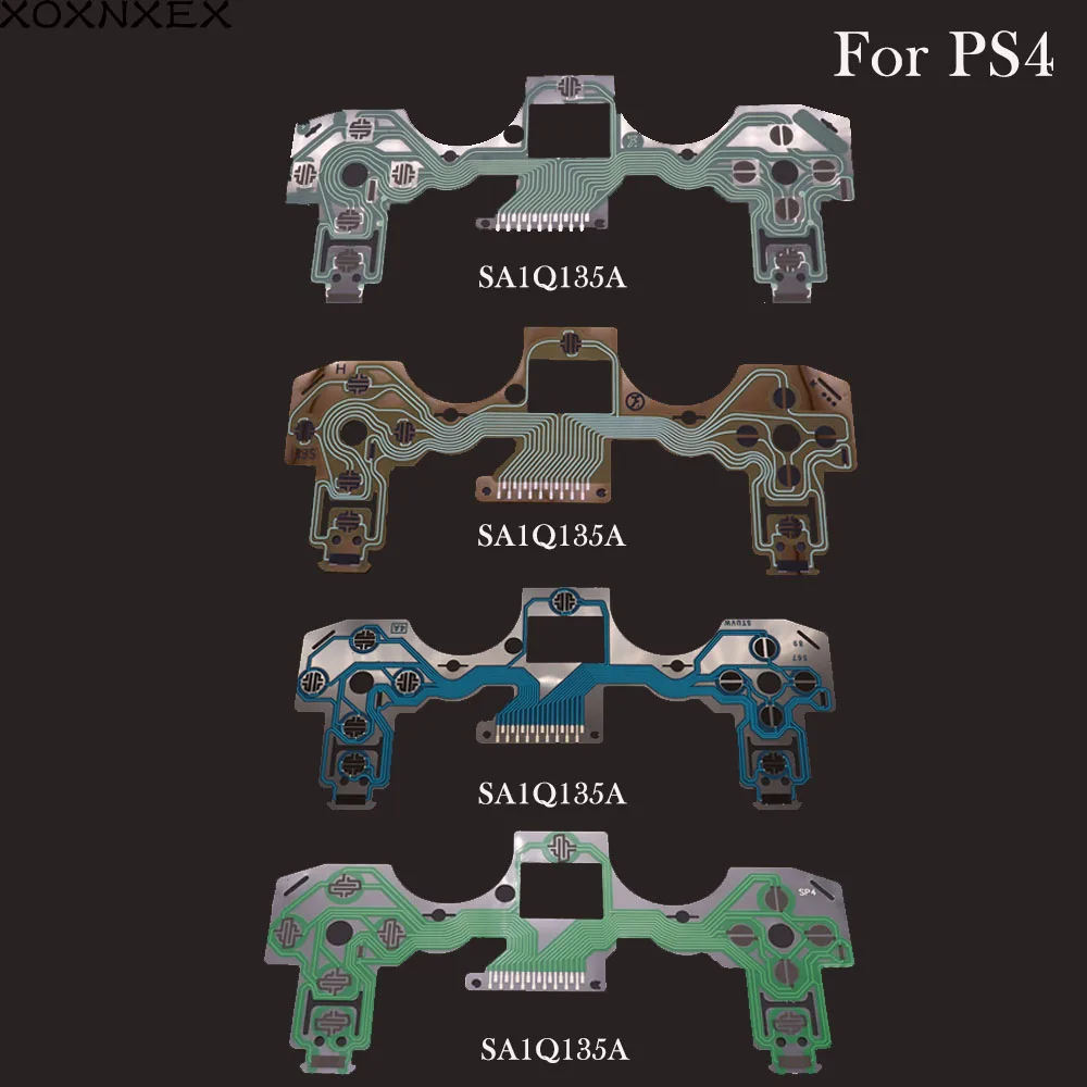 ل PS4 برو سليم JDM 030 040 055 تحكم غشاء موصل لوحة المفاتيح الكابلات المرنة ل PS2 PS3 أزرار الشريط لوحة دوائر كهربائية