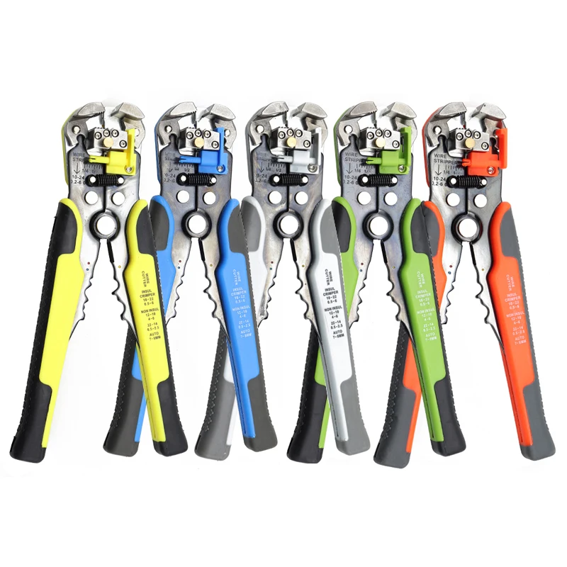 Pliers Wire Cutter Crimping Wire Cable Automatic Stripper Multi-functional Peeling Tools Terminal Pliers 0.2-6.0mm Hand Tools