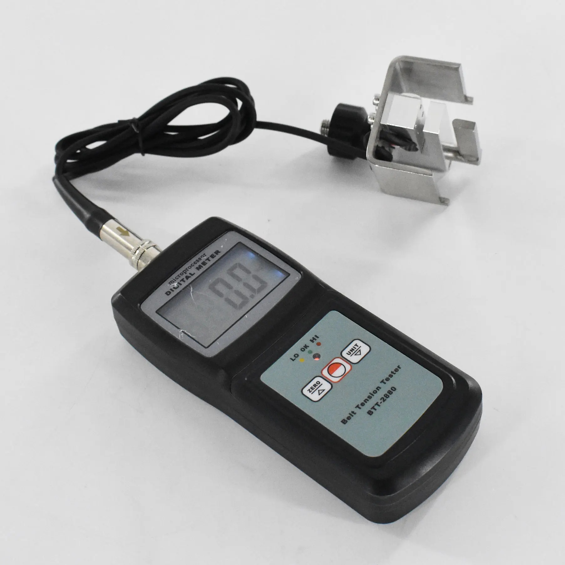 Digital Belt Tension Tester BTT-2880 Portable Tension Meter Measurement Range 0~750N (Newtons)