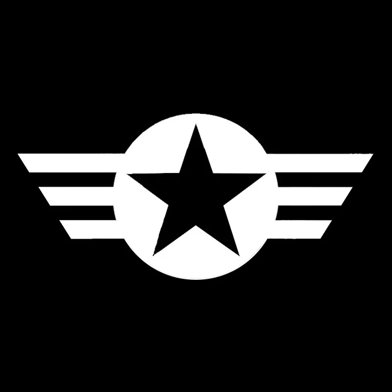 Die-Cut Vinyl Decal Army Star Air Force Navy Car Sticker Waterproof Auto Decors on Car Body Bumper - view 3