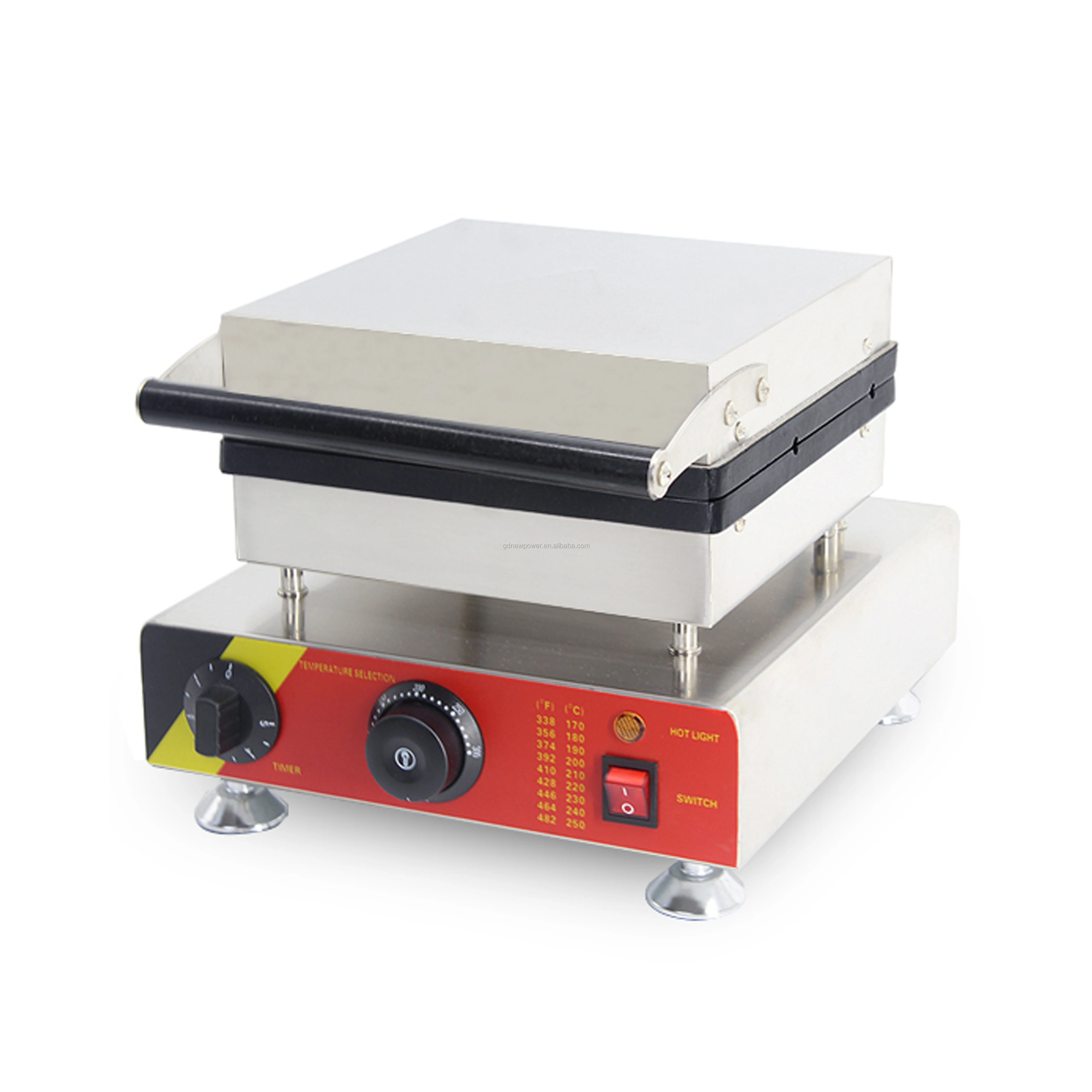 Venda quente nova árvore de natal comercial waffle fabricante lolly máquina fabricante bélgica waffle aço tainless com alta qualidade