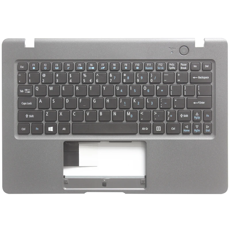 

New US keyboard FOR Acer Aspire One Cloudbook AO1-131 1-131 1-131M Laptop Palmrest with US Keyboard