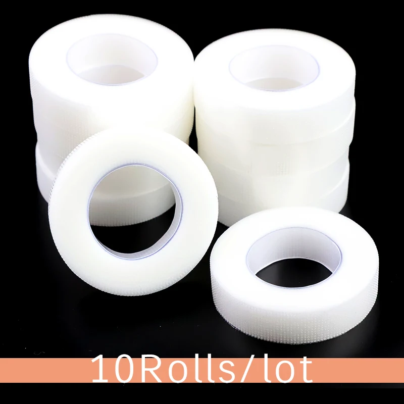 

TDANCE наращивание ресниц лента для макияжа 10 рулонов дышащая Антиаллергенная легкая в разрыве Микропористая лента профессиональная лента для ресниц