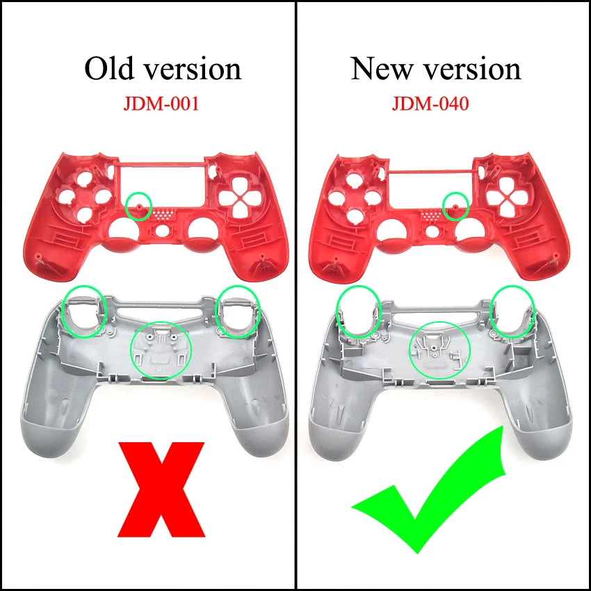 Чехол JCD для PS4 Pro, Сменный Чехол для PS4 Slim Dualshock 4 Pro 4,0 V2, контроллер второго поколения, JDS 040