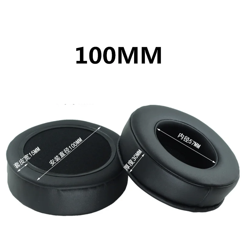 Proteinowe nauszniki piankowe gąbki słuchawek 100mm 70mm 105MM 110MM poduszki dla Sony dla AKG dla Sennheiser dla ATH dla Philips słuchawki