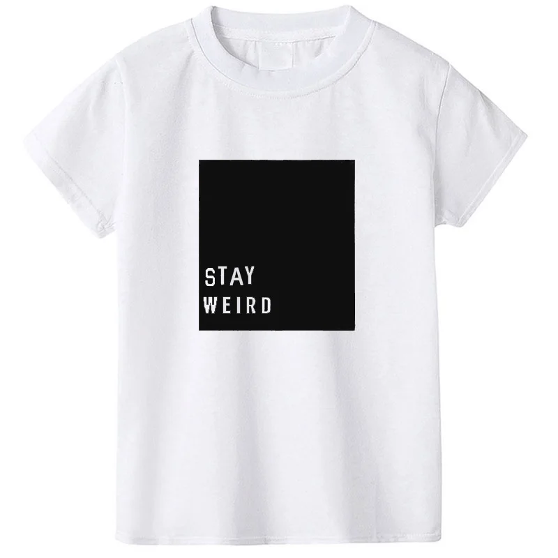 2020 new summer fashion boys t shirt for children 100% cotton Short sleeve girls tshirt for kids tops 2-10 year black white