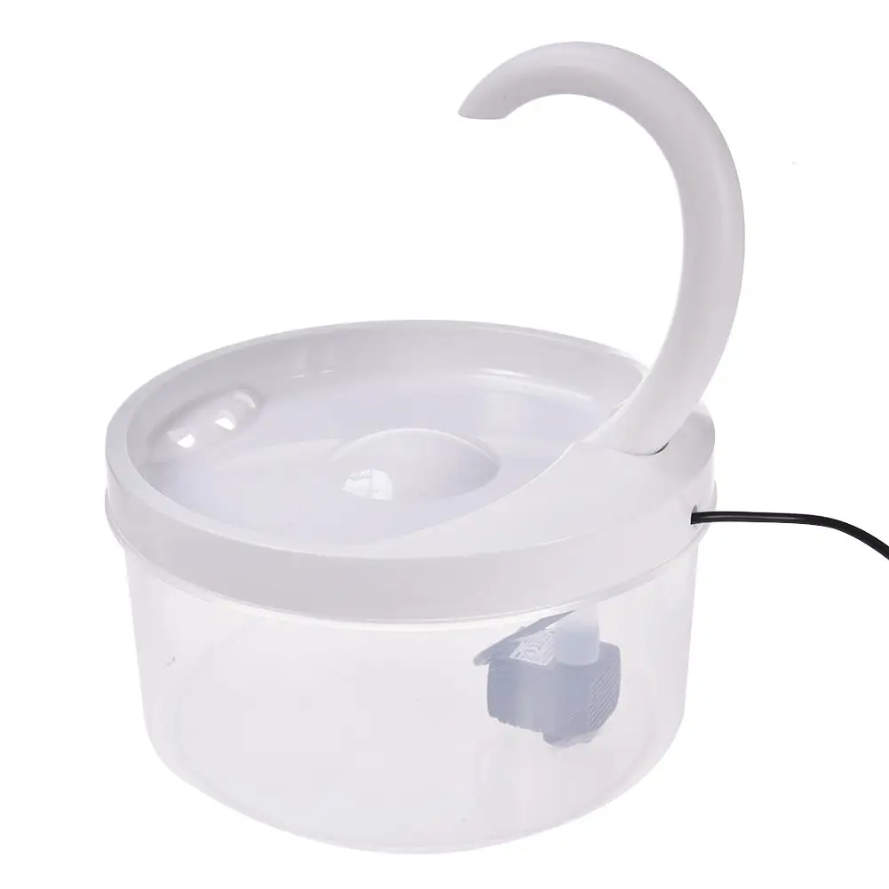 2L Pet Cat Fountain LED Blue Light USB Powered Automatic Water Dispenser Cat Feeder Drink Filter For Cats Dogs Pet Supplier