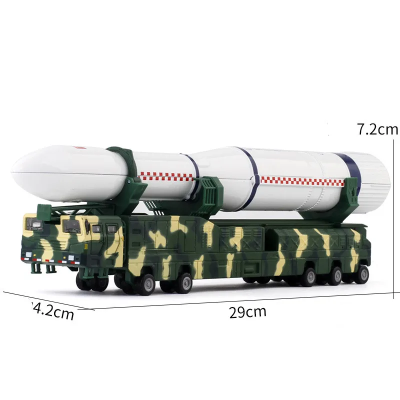 High simulation 1:100 military rocket carrier model,high-quality space rocket ornaments,classic children’s gifts,free shipping