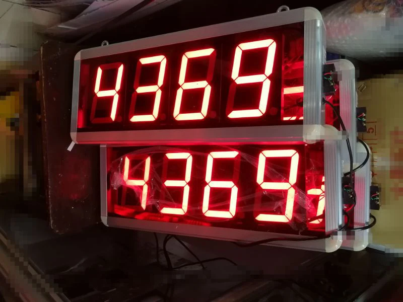 LED Auto-sensing Counter, 4-bit Counter Addition and Subtraction Electronic Counter, Production Line Conveyor Count NPN