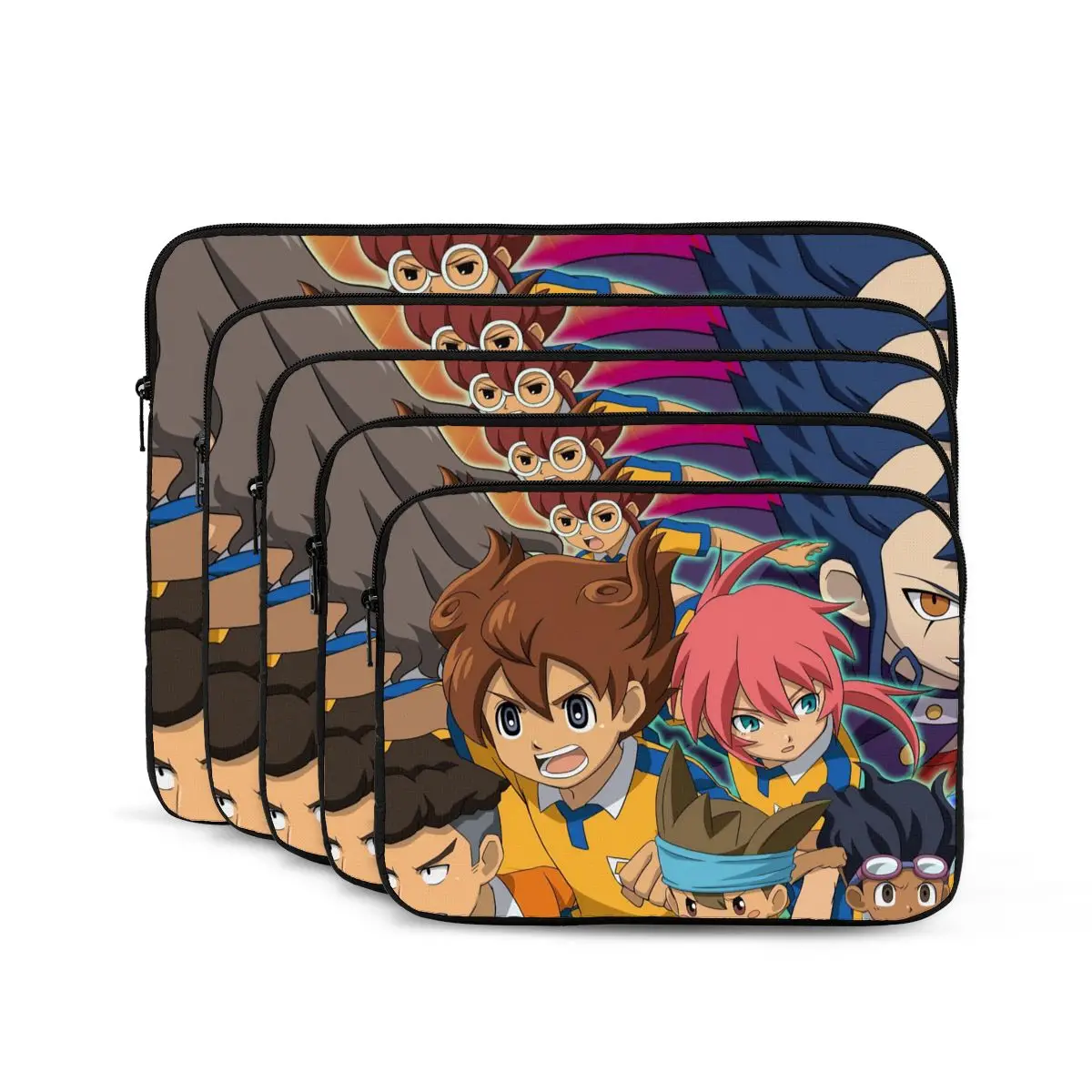 Inazuma Eleven Computer ipad Laptop Cover Case Laptop Sleeve Bag Portable Cover Fundas Pouch