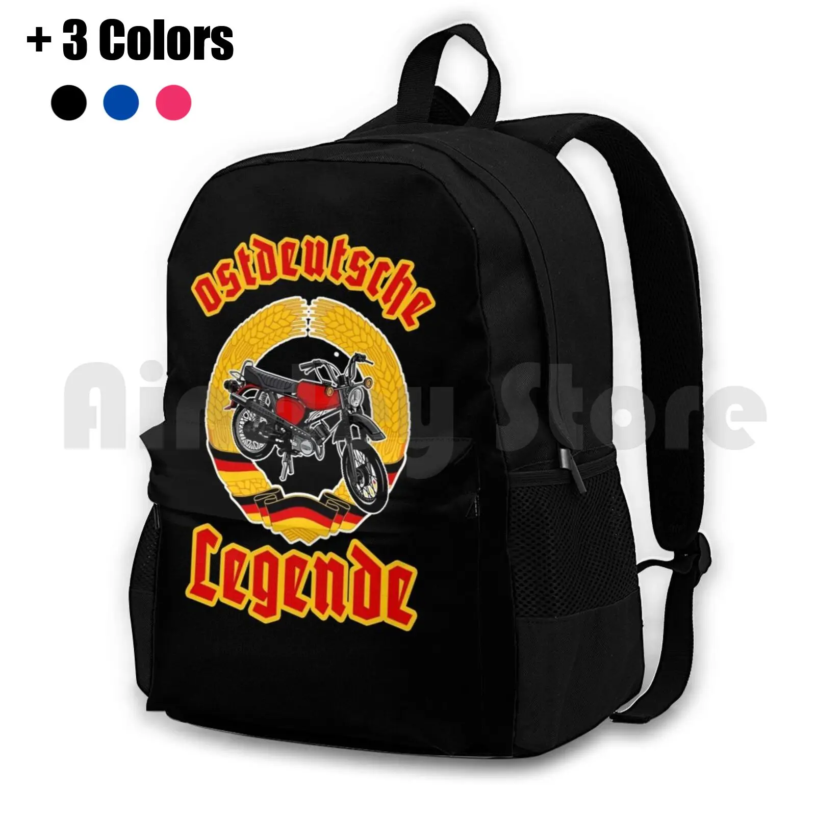 Ddr Gift East Moped Men Moped Outfit Outdoor Hiking Backpack Riding Climbing Sports Bag Moped Simme Oldtimer Tuning