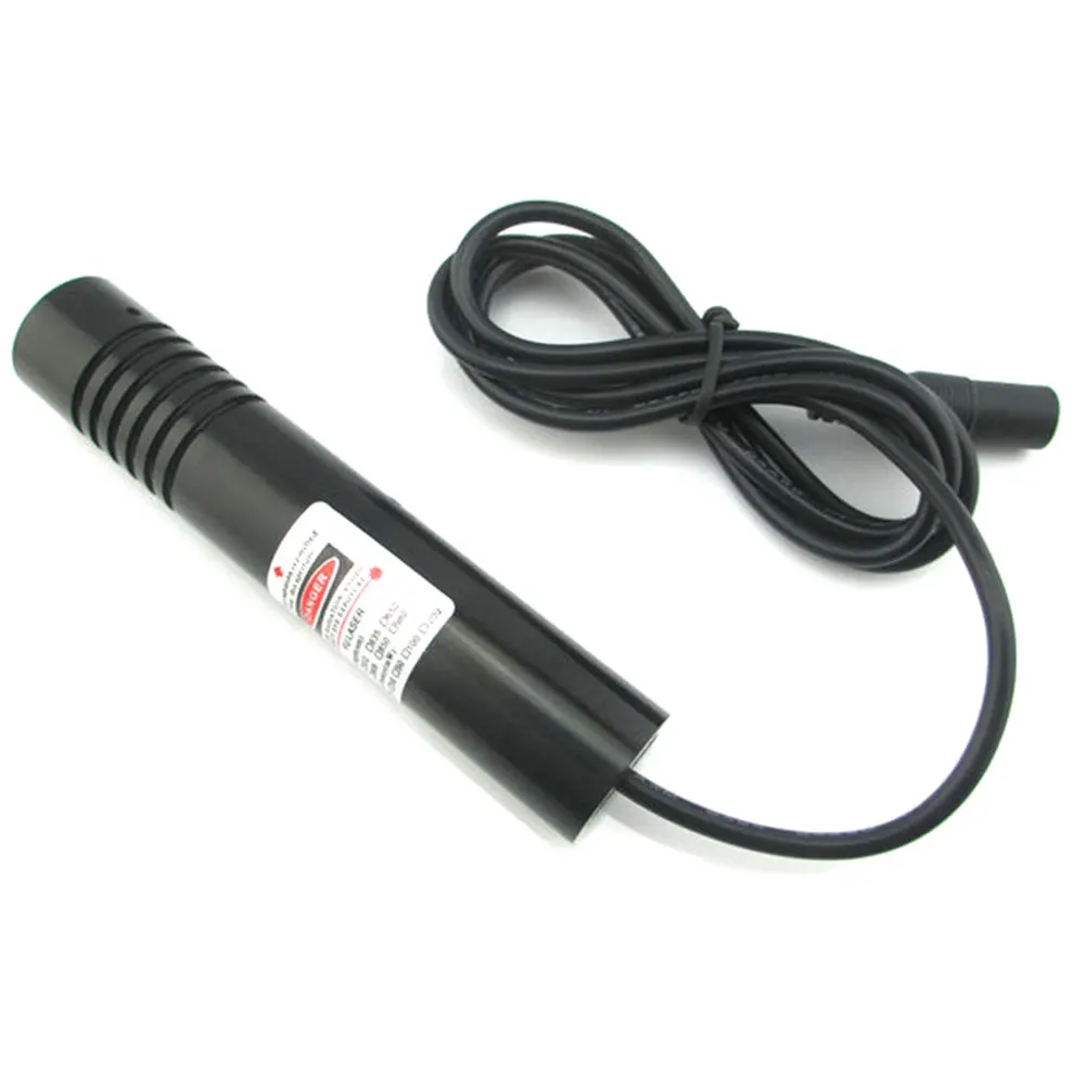 22x110mm Industrial 650nm 10mw ~ 200mw Red Laser Locator Module Line Beam Wood Cutting Lights W/ 5V Power Adapter