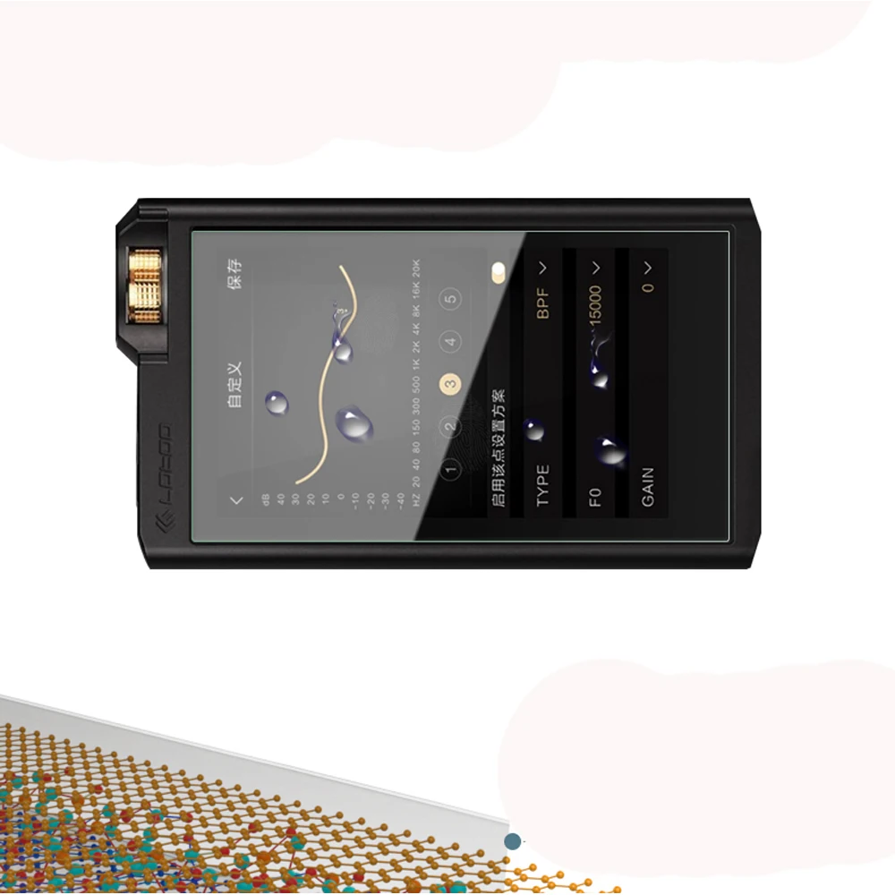 9h 2.5d ultra protetor de tela de vidro temperado filme para lotoo pata ouro toque/pata 6000