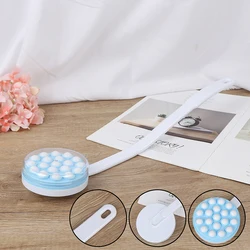 Bath Brush Long Handled Lotion Oil Cream Applicator Body Leg Back Massager Bath Brush Plastics Long Handle Bath Brush Hot Sale