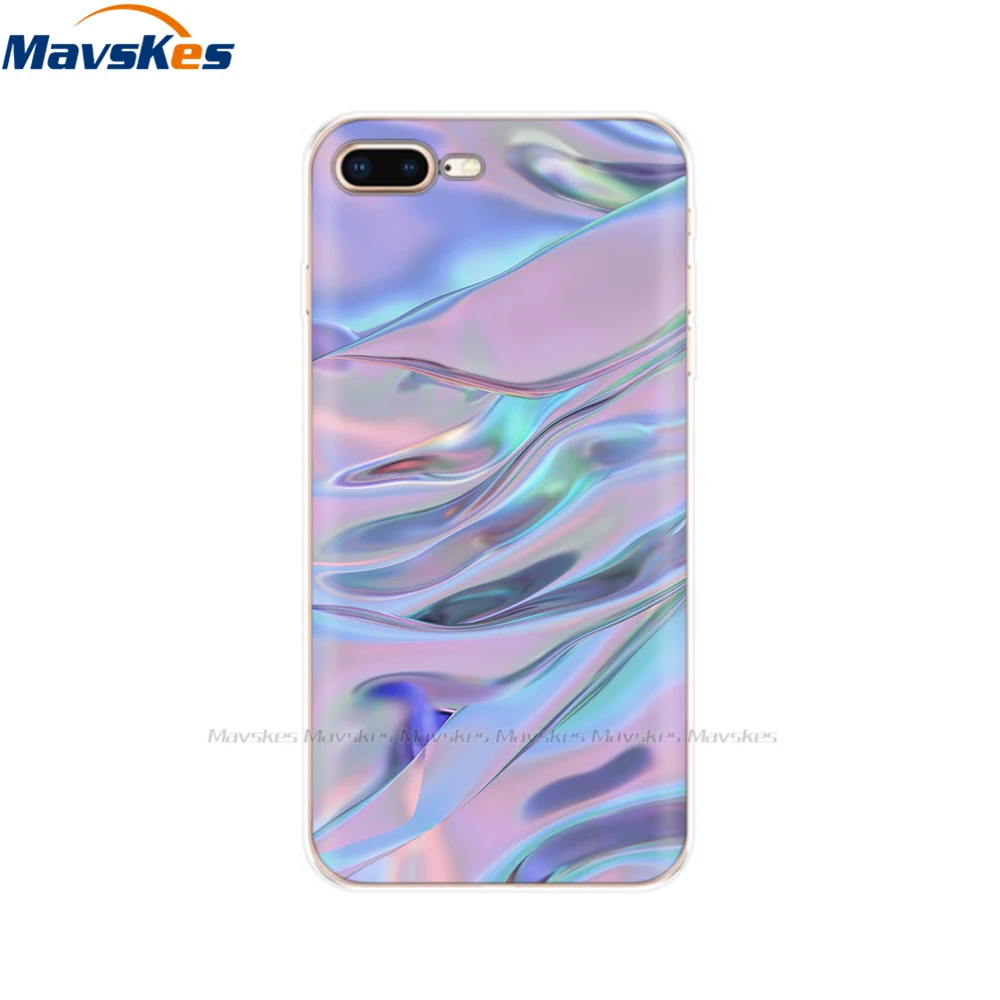 soft Case For iphone 8 plus Cases Cover Silicone Shell Cover For Apple iPhone 6s 6 plus 7plus Funda coque etui bumper colorful