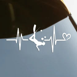 Scuba Diving Die-Cut Vinyl Decal Car Sticker Waterproof Auto Decors on Car Body Bumper Rear Window Laptop Choose Size #S60257