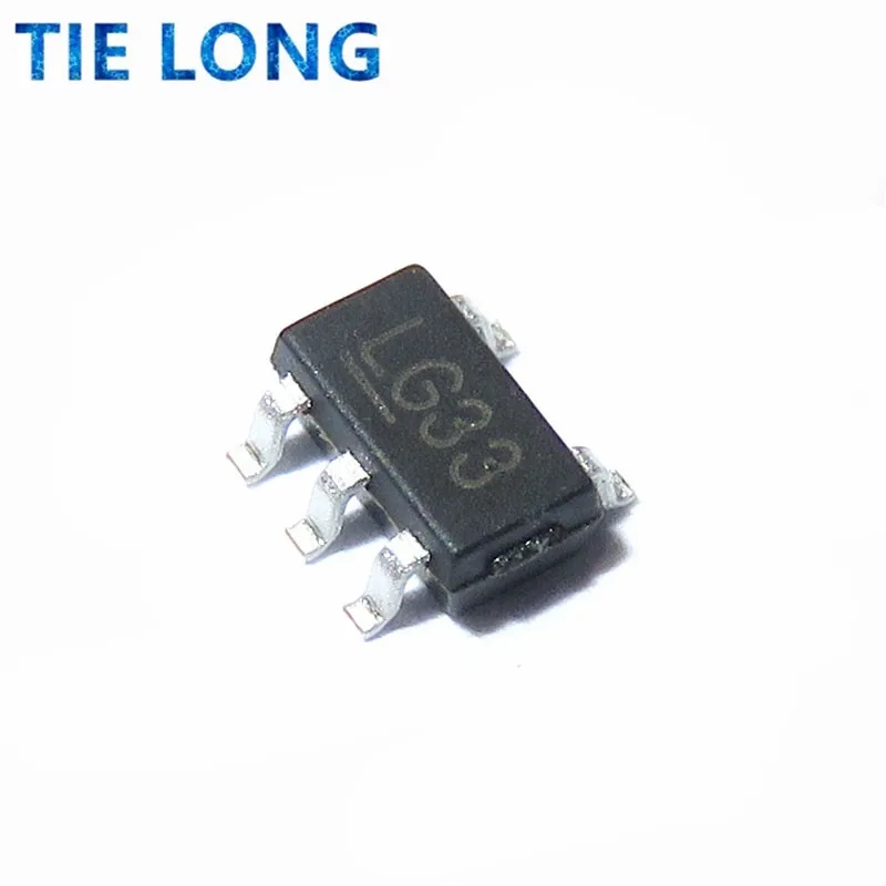 20pcs/lot MIC5219-3.3YM5 SOT23-5 MIC5219 LG33 Output LDO Regulator In Stock