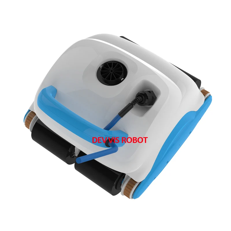 Wall Climbing Function Remote Control New Appointment Robot Swimming Pool Cleaning Equipment With 25m Cable and Caddy Cart