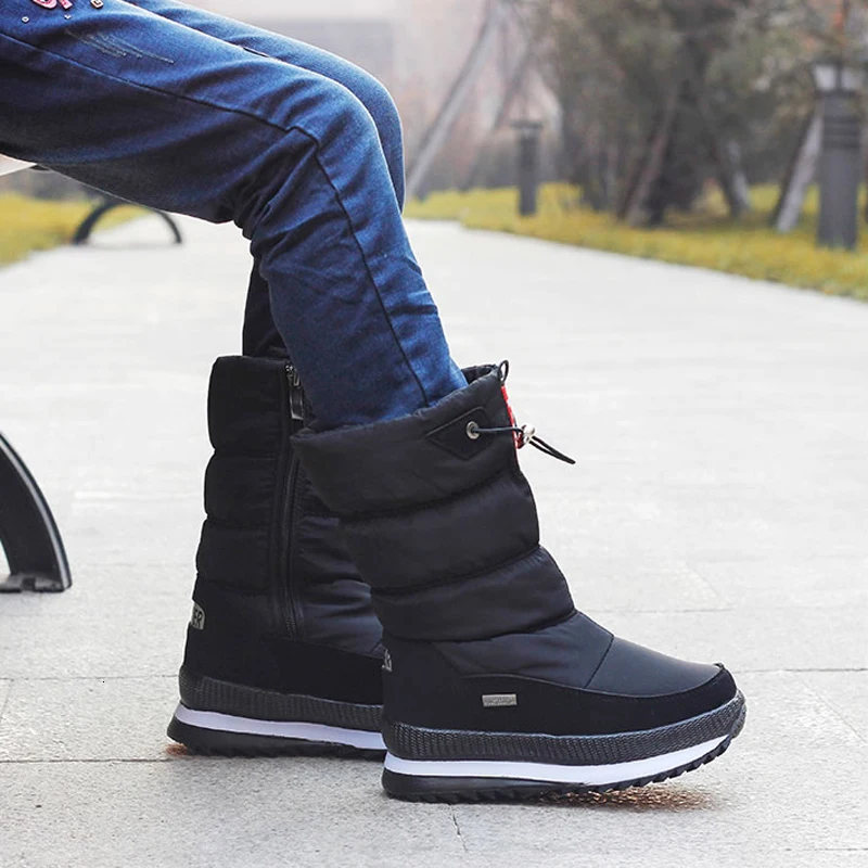 Children boots 2023 winter shoes girls snow boots boys winter boots waterproof non-slip warm fur kids boots for -40 degrees
