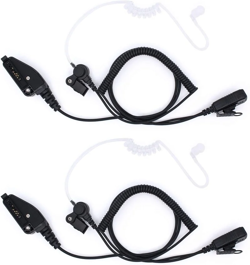 Acoustic Tube Earpiece Compatible for Kenwood Radio NX200 NX300 NX5200 NX5300 TK180 TK290 TK380 TK390 TK480 Walkie Talkie