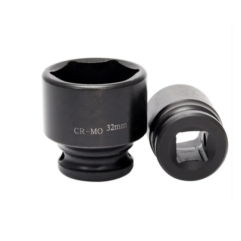 Soquete adaptador de impacto curto 1/2 ", soquetes elétricos 6 pontos para impacto de ar, ferramentas pneumáticas 10 12 13 14 16 17 18 19 21 24mm