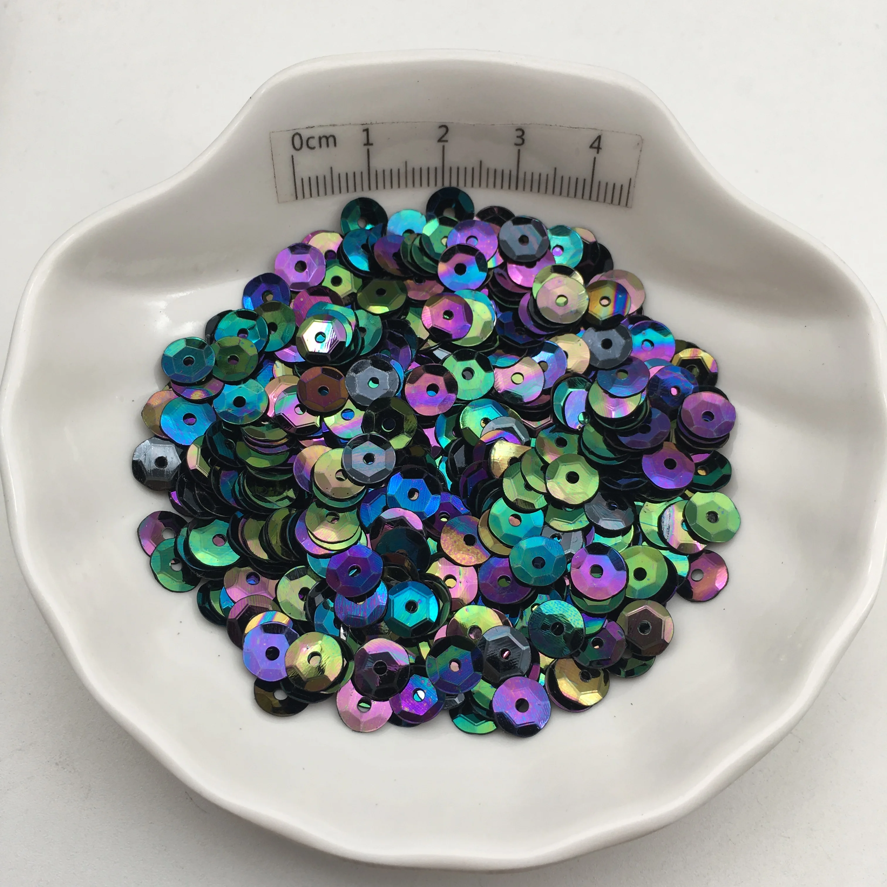 10g 4mm 5mm 6mm 8mm 10mm Cup PVC Sequins Glitter Paillettes For Clothes,Hat,Shoes.Kids DIY.Crafts Handmade Accessory Wholesale