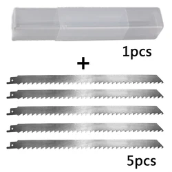 5Pcs Reciprocating Saw Blade 300mm Stainless Steel Ice Frozen Meat Cutting Tools For BOSCH Power Tools Accessories