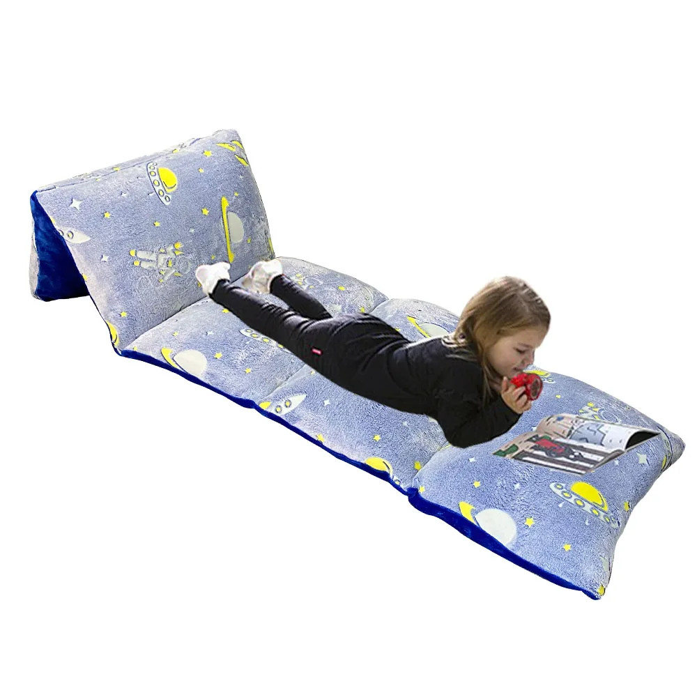 Glow in Dark Pillow Bed Floor Lounger Cover