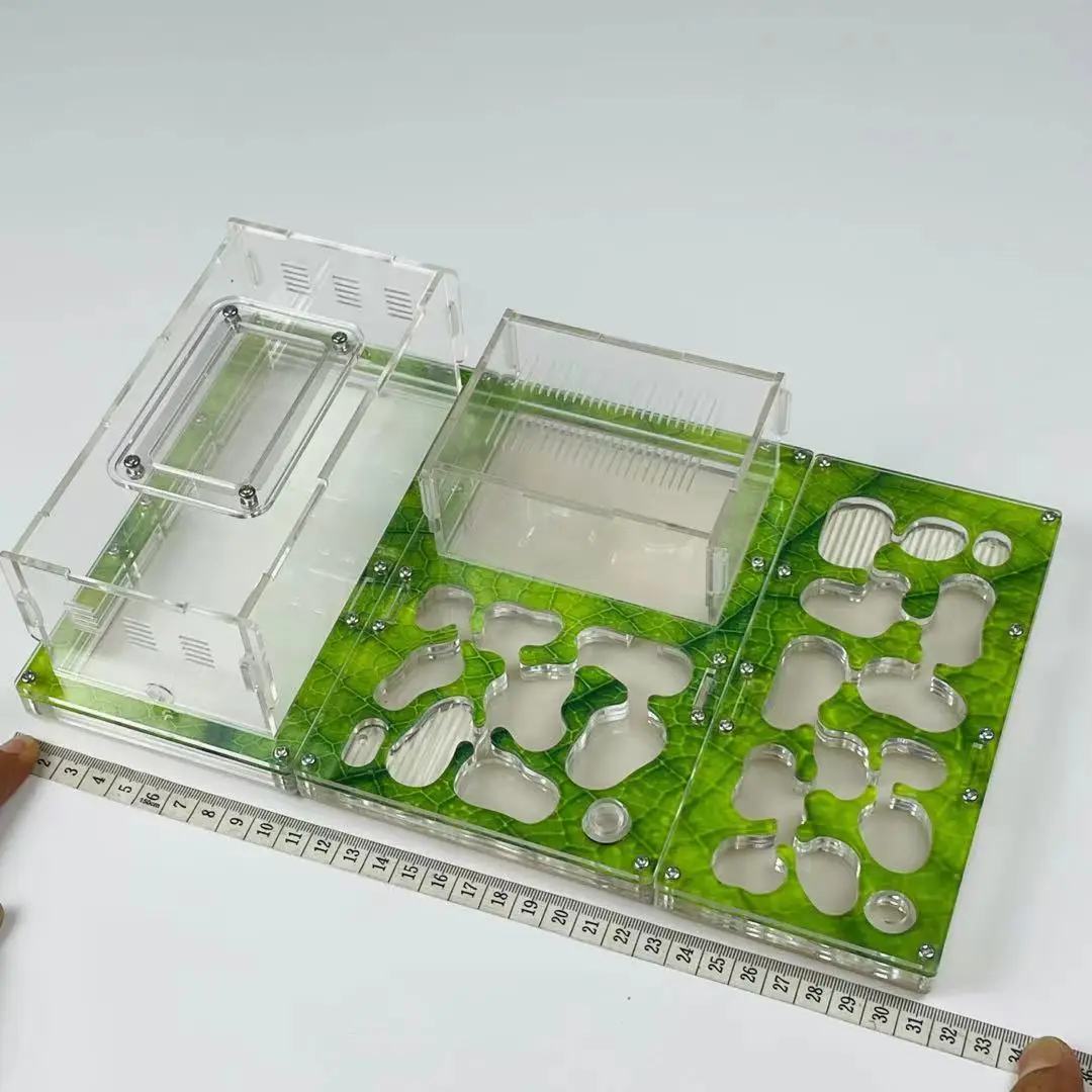 Large Size Connecting Expansion Castle Ant Nest Workshop Household Ant Farm Underground Children\'S Educational Cience Set Toys