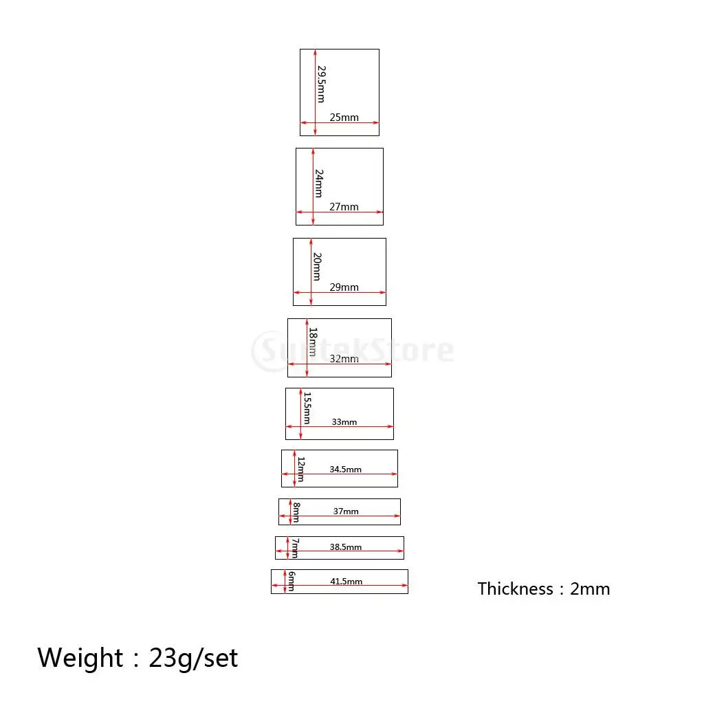 DIY 0.05\'\' Inlays Material White Mother of Pearl Inlay Blank for Fingerboard Guitar Neck Musical Stringed Instrument Accessories