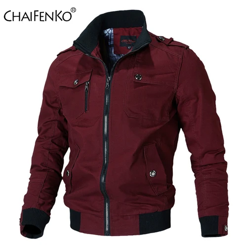 Chaqueta Bomber para hombre, chaqueta cortavientos informal a la moda, abrigo para hombre, primavera y otoño, nuevas prendas de vestir, chaqueta ajustada con soporte sólido para hombre