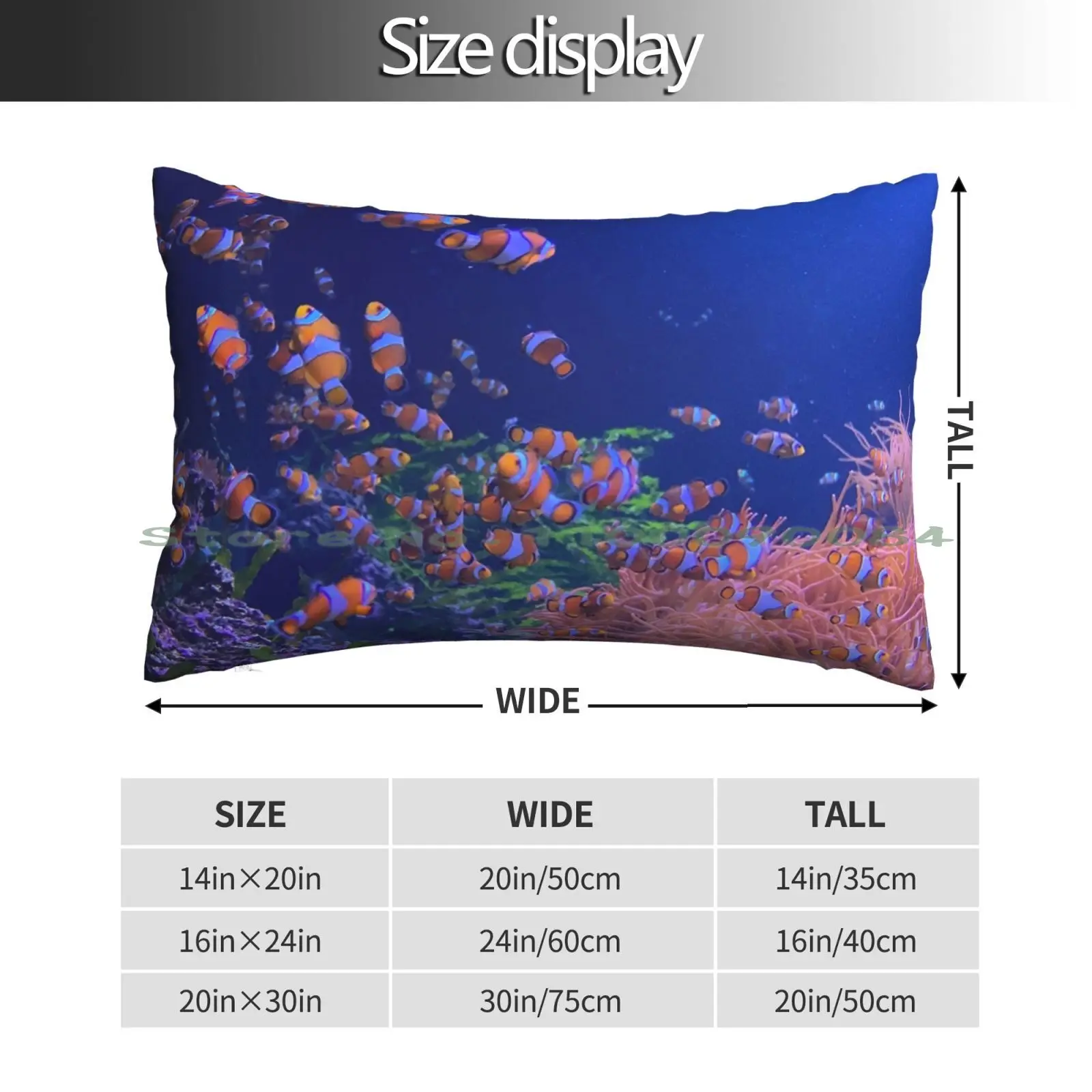 Nemo Pillow Case 20x30 50*75 Sofa Bedroom Surf With Me Hobby Surfer Surf And Turf World Surf League Called To Surf Surf City Nc