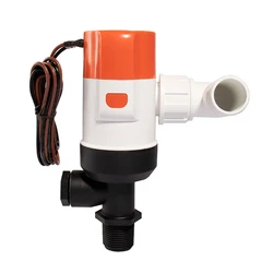 1100 GPH Boat Marine Livewell Baitwell Pump 405FC 12V, High Performance, Durable Premium