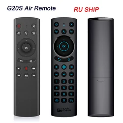 G20S G20S PRO BT Gyro Smart Voice Remote Control G20 IR Learning 2.4G Wireless Fly Air Mouse For X96 H96 MAX Android TV Box