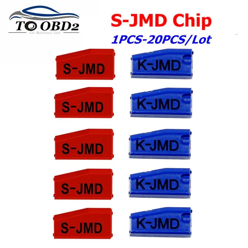 1-50pcs/lot JMD Red Super King Chip Car Key Chip for Handy Baby Replace King Chip Multi-Function 46/4C/4D/47/48/T5/G