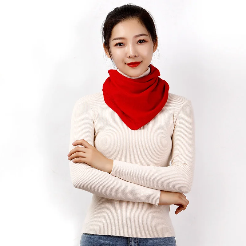 Wearing A Small Shawl In Autumn With Korean Knitted Knot Air Conditioning Room Scarf for Women\'s Neck Protection Winter