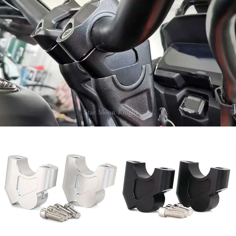 

Motorcycle Accessories Handlebar Riser Clamp For Honda CB500X CB 500 400 X CB500F CB400X CB400F Handle Bar Drag Extend Adapter